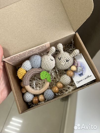 Погремушки набор ручной работы