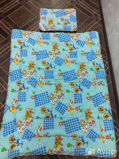 Детское одеяло и подушка