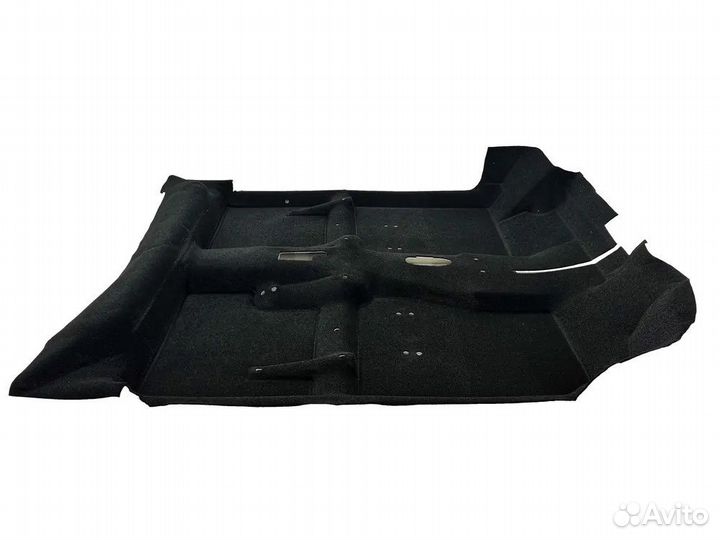 Цельный 4х слойный ковёр с шумоизоляций Приора