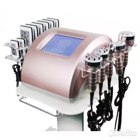 Аппарат Кавитация+РФ лифтинг+Вакуум+Липолазер