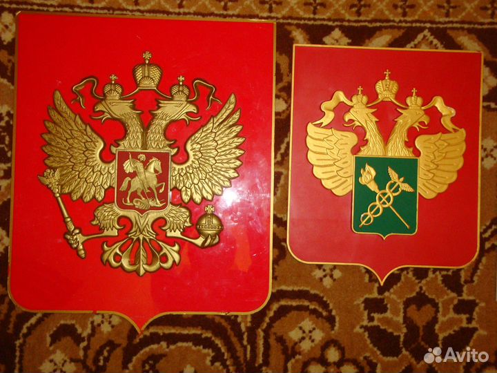 Настенное Панно Кабинет Герб РФ Таможенная Служба