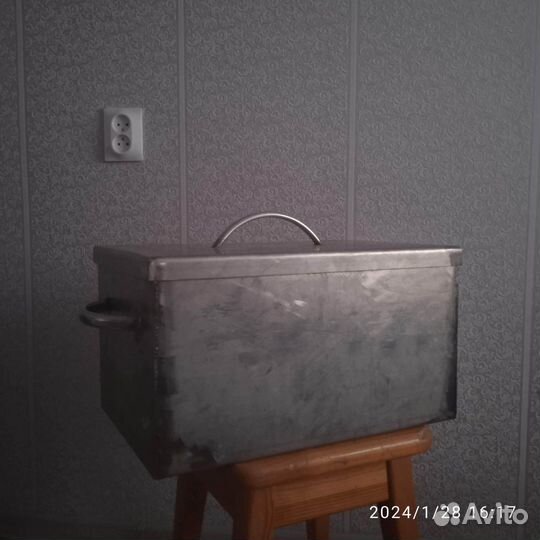 Коптильня горячего копчения из нержавейки