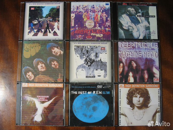 DTS-CD диски 5шт