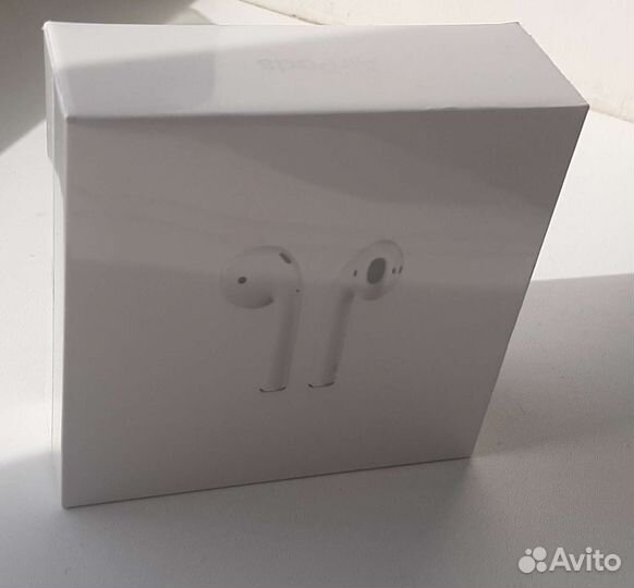Беспроводные наушники apple airpods 2 поколения