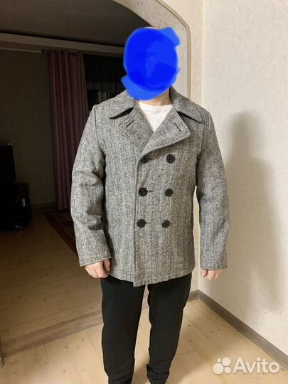 Мужской бушлат (пальто) PEA coat brandit р 48-50