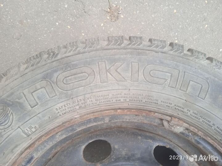 R13 Nokian Tyres Hakkapeliitta 2 175/70, PCD 4x98 DIA 10