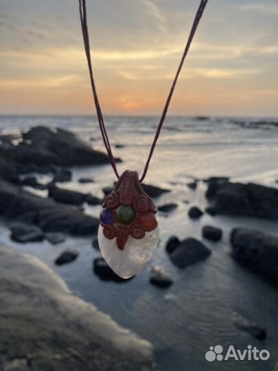 Подвески с натуральными камнями