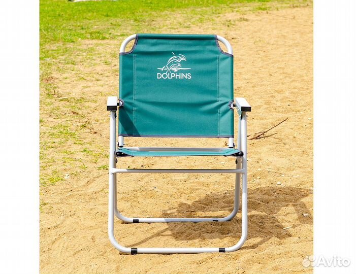 Кресло шезлонг складное алюминий до 110 кг новое