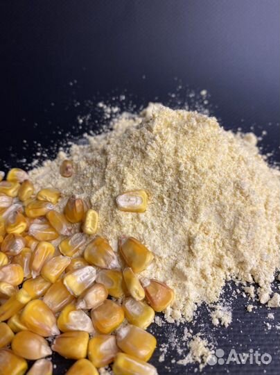 Мука кукурузная цельнозерновая
