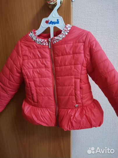 Куртка демисезонная для девочки 98-104