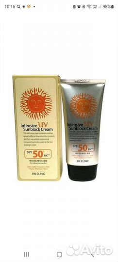 Солнцезащитный Крем SPF50 PA+++