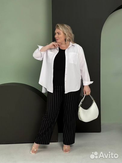 Рубашка классическая удлинённая