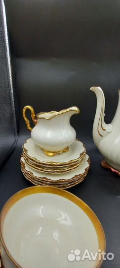 Антикварный Сервиз чайный hackefors редкий