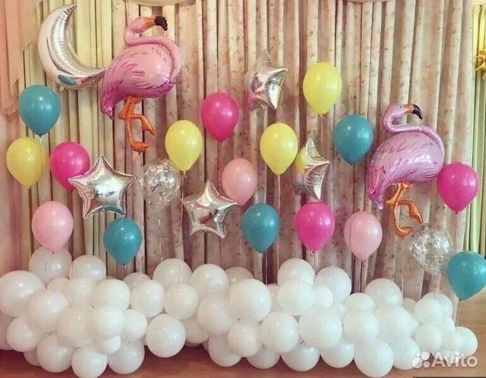 Шары. Арки. Фонтаны