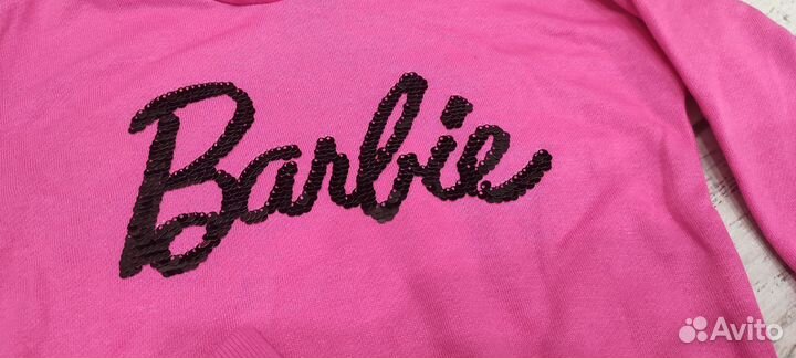 Комплект, костюм Barbie с начёсом, 92, 98, 116