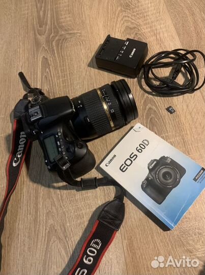 Зеркальный фотоаппарат Canon 60D +обьектив tamron