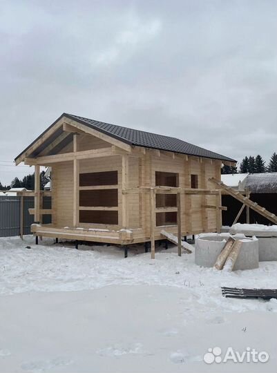 Дом из профилированного бруса