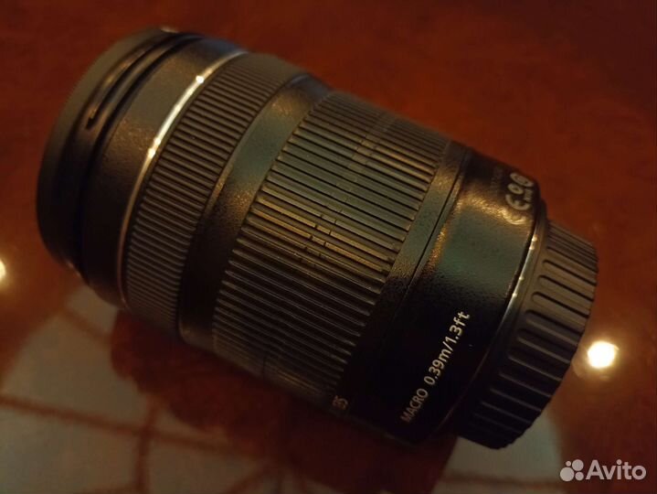 Объектив Canon EF-S 18-135mm f/3.5-5.6 IS + фильтр