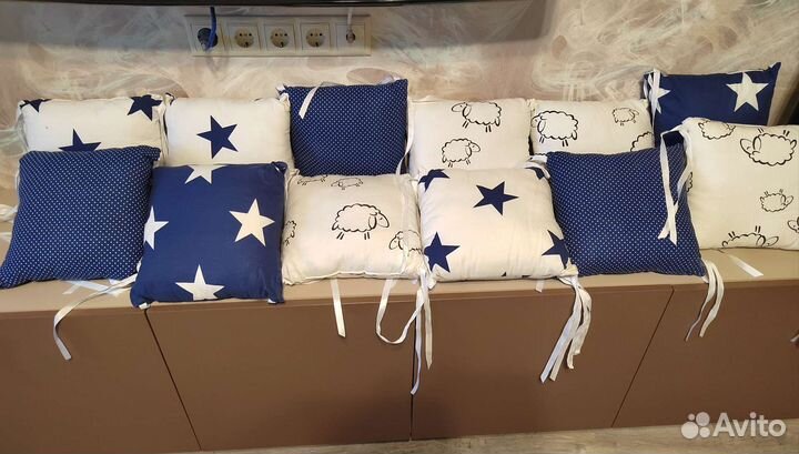 Бортики в кроватку