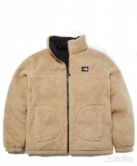 Куртка the north face барашек
