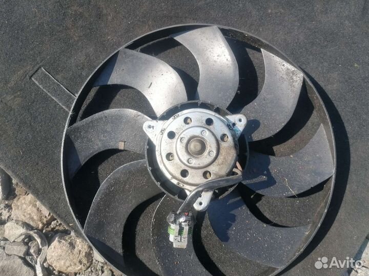 Вентилятор радиатора ford focus 2, 1.6