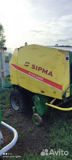 Пресс-подборщик Sipma Classic, 2012