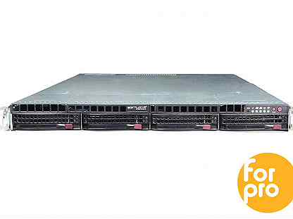 Supermicro 1U X11DPU 4LFF 2x6132Gold 128GB, SATA3