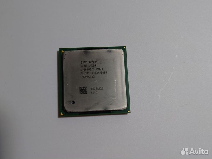 Процессор Intel Pentium 4, 3 GHz (SL7PM)