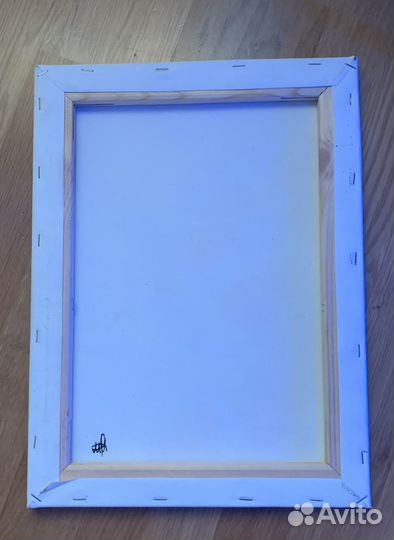 Картина акрилом на подрамнике,атака титанов