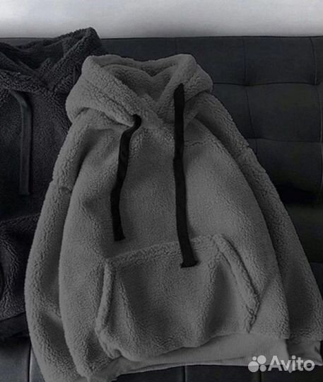 Толстовка с капюшоном тедди худи