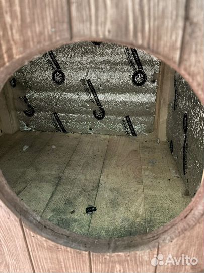 Будка для собаки утепленная