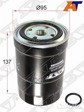 Фильтр топливный mitsubishi pajero 99-06/canter