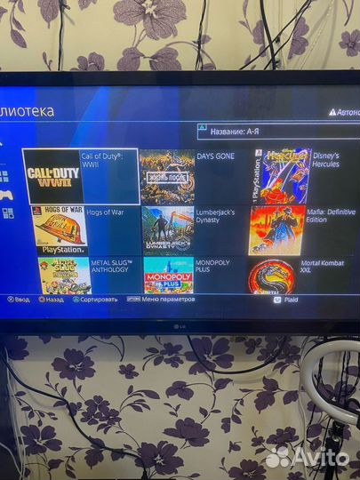 Ps4 fat (прошитая) игровая приставка