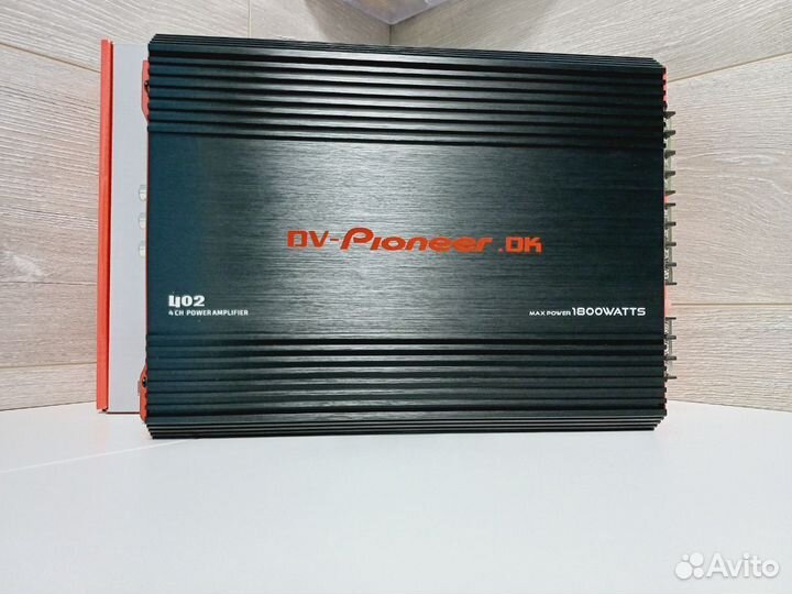 Усилитель 4 канальный pioneer 1800w