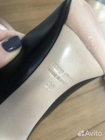 Новые туфли MIU MIU
