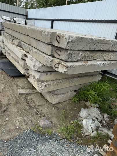 Бетонные плиты