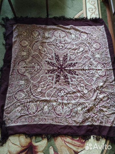 Платки павлово-посадские шерсть