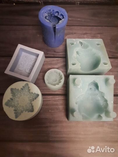 Силиконовые формы для мыла (35 шт)