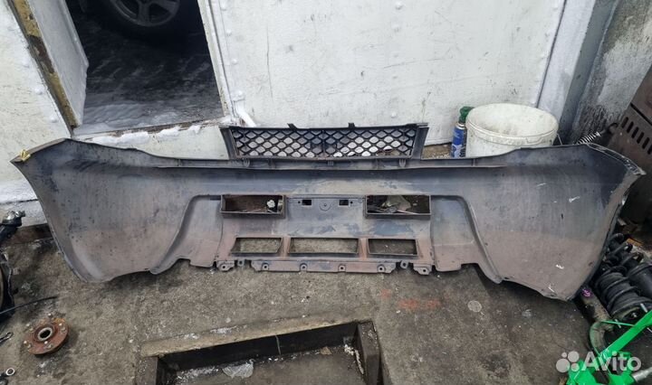 Передний бампер X-treil