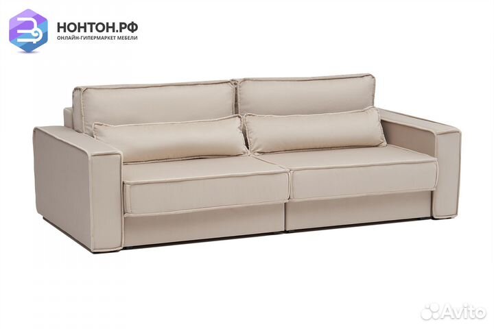 Диван тик-так Сохо 3-х местный бежевый