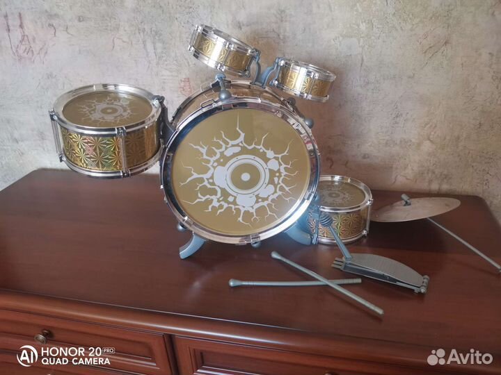 Детская барабанная установка