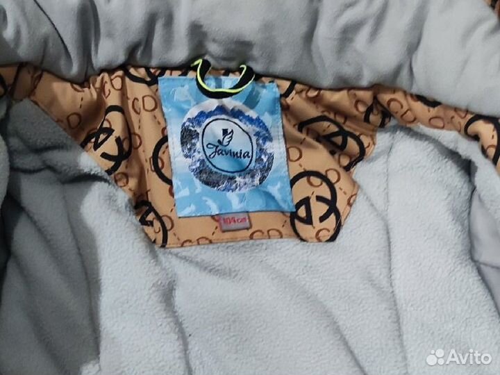 Куртка зимняя для девочки 104