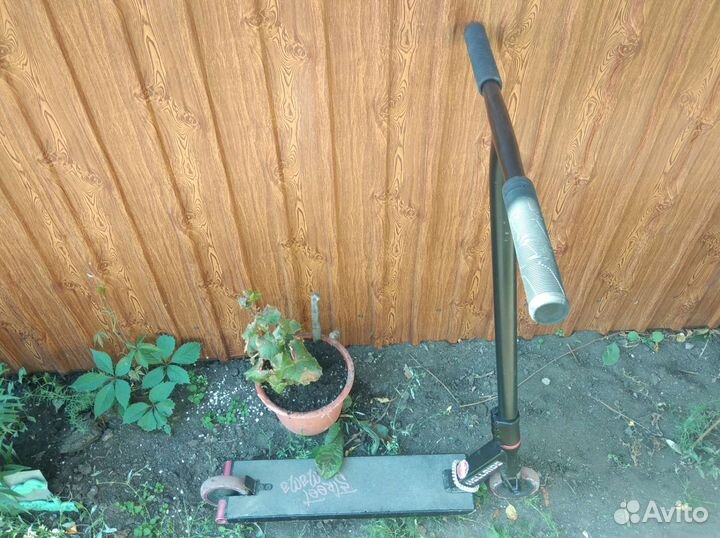 Трюковой самокат tech team street mama (розовый)