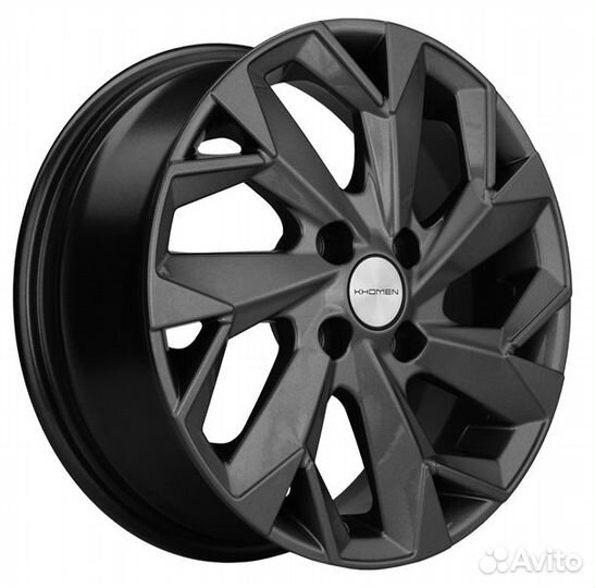 Khomen 1508 : 6x15 4*100 Et:40 Dia:60.1 Gray