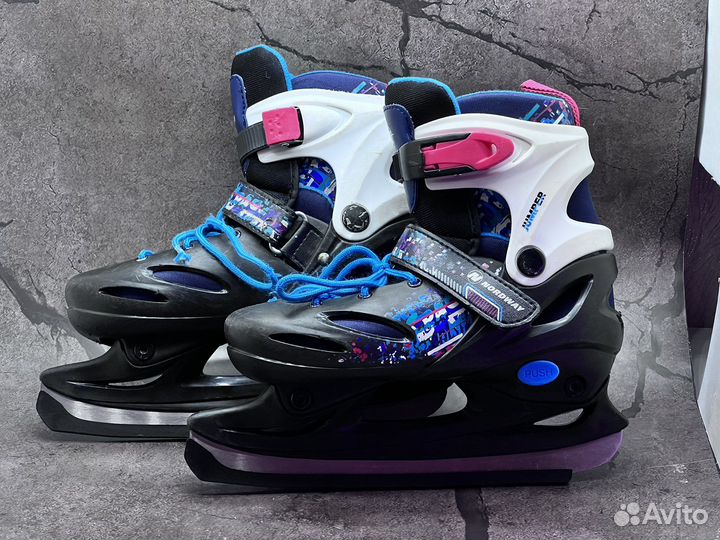 Коньки раздвижные 34 37