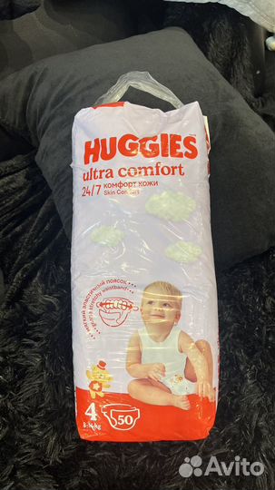 Подгузники huggies ультра комфорт 4