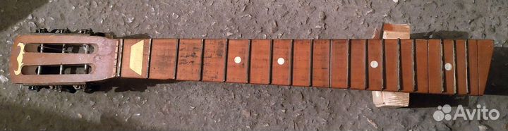 Гриф гитары акустической шестиструнной СССР Дерево