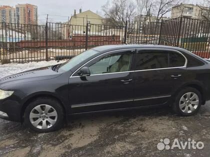 Дефлекторы окон для Skoda Superb 2 2008-2015