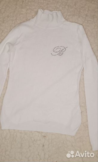 Водолазка белая