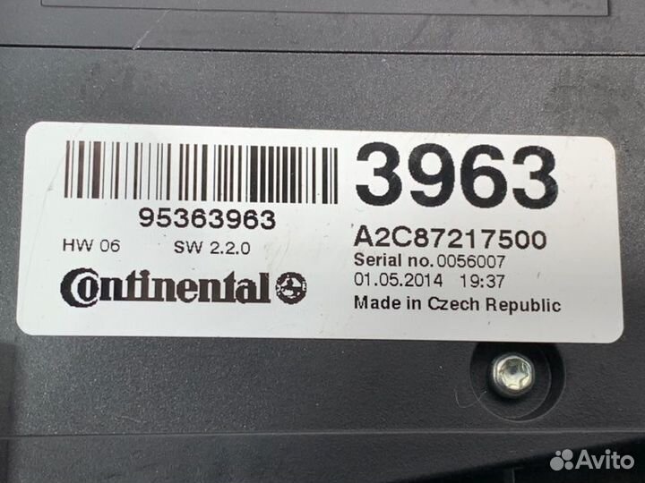 Магнитола Opel Mokka 1.4 turbo